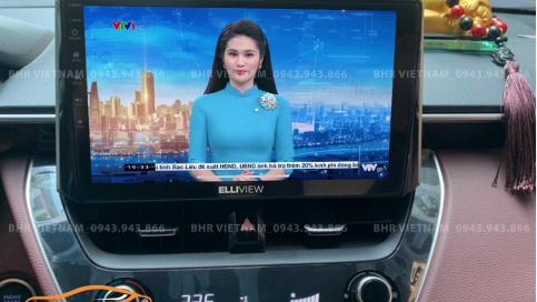 Màn hình DVD Android liền camera 360 xe Toyota Cross 2020 - nay | Elliview S4 Deluxe 
